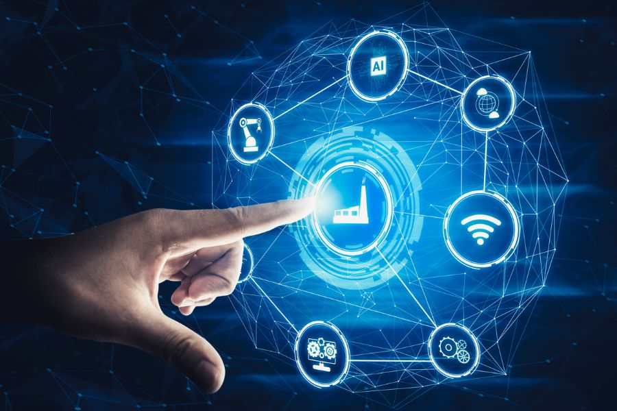 imagen que simboliza la industria 4.0